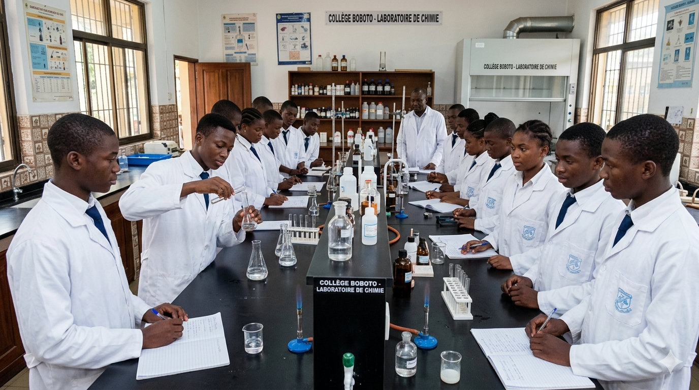 Laboratoire de chimie